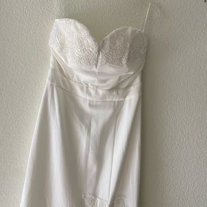 Fashion Nova long white dress